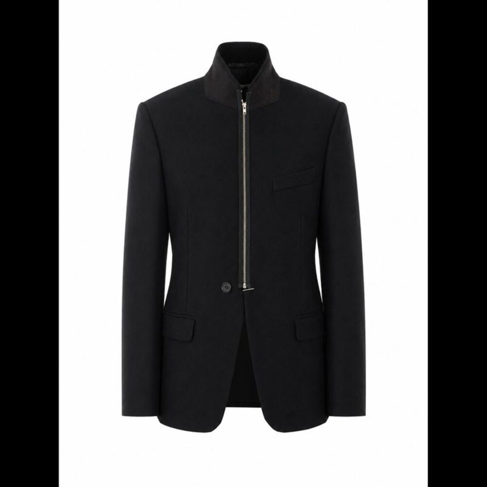Mm6 Maison Margiela Women Flannel Zip Jacket